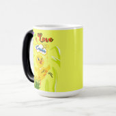 Mug Magique J'aime Pâques (Devant gauche)