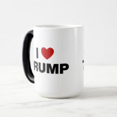 Mug Magique J'aime Trump (Devant gauche)