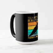 Mug Magique J'Aime Vraiment Les Perroquets (Devant gauche)