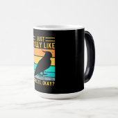 Mug Magique J'Aime Vraiment Les Perroquets (Devant droit)