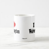 Mug Magique J'aime Wolverhampton (Centre)