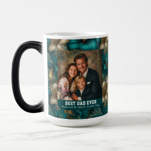 Mug Magique Jardin d'Amaryllis vert Nouveau Papa Voyage