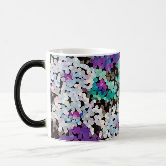 Mug Magique Jardin de cristal violet (Gauche)