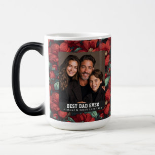 Mug Magique Jardinières Bohème Fleur Papa de Père Photo Voyage
