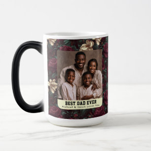 Mug Magique Jardinières Modernes Fleur Grand Papa Photo Voyage