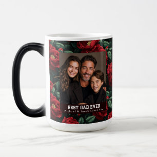 Mug Magique Jardins Tropicaux de Gardenias pour la Fête du Pap