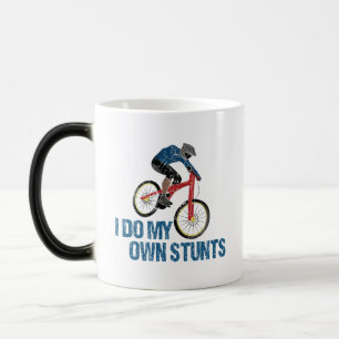 Mug Magique Je Fais Mes Propres Stunts Mountain Biker Vintage