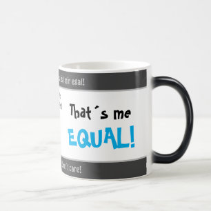 Mug Magique Je m'en fiche - traduction stupide du dicton allem