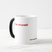 Mug Magique Je n'ai pas honte (Devant gauche)