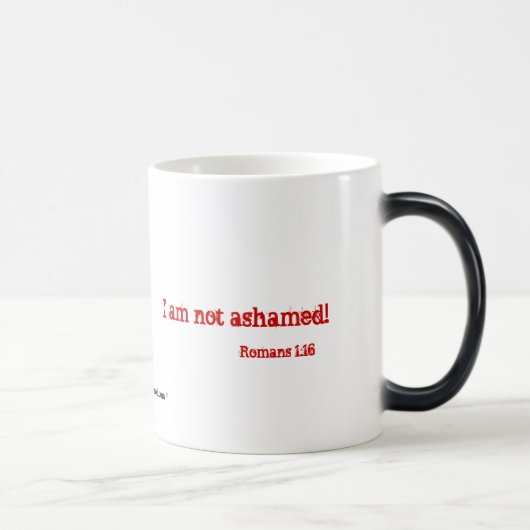 Mug Magique Je n'ai pas honte (Droite)