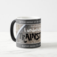 Je ne comprends que la gare - stupide allemand!