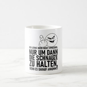 MUG MAGIQUE JE NE SUIS PAS EN TRAIN D'APPRENDRE À PARLER