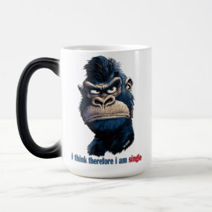 Mug Magique je pense donc que je suis célibataire