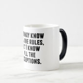 Mug Magique Je sais toutes les exceptions (Devant droit)