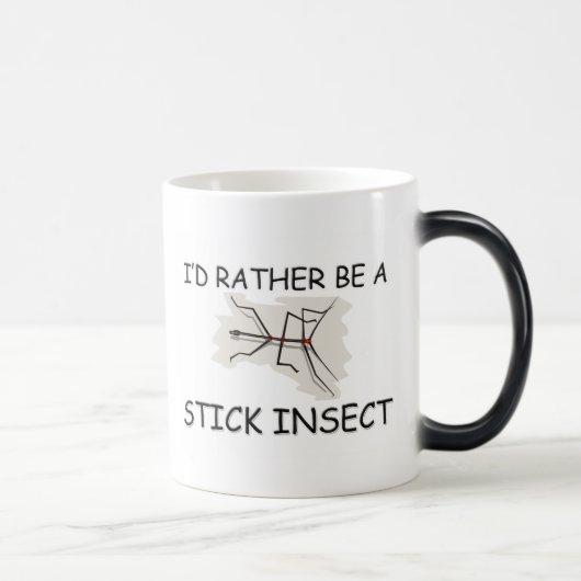 Mug Magique Je serais plutôt un insecte de bâton (Droite)