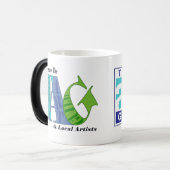 Mug Magique Je soutiens la Topeka Art Guild (Devant gauche)