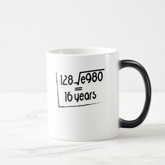 Mug Magique Je suis amant drôle nerd mignon de maths de cadeau (Droite)