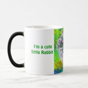 Mug Magique Je suis un mignon petit lapin