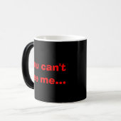 Mug Magique Je suis un ninja ! Vous ne pouvez pas me voir… (Devant gauche)