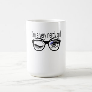 Mug Magique Je suis une fille très nue avec l'ombre de l'oeil