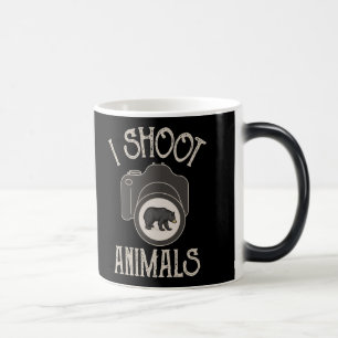 Mug Magique Je tire des animaux - ours noir