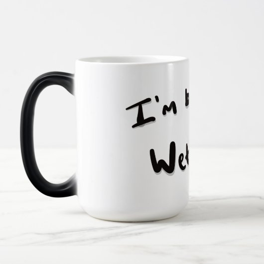 Mug Magique J'en prépare un mouillé (Gauche)