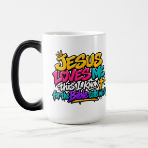Mug Magique Jésus m'aime, je le sais