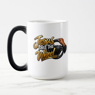 Mug Magique Jésus, prends le volant