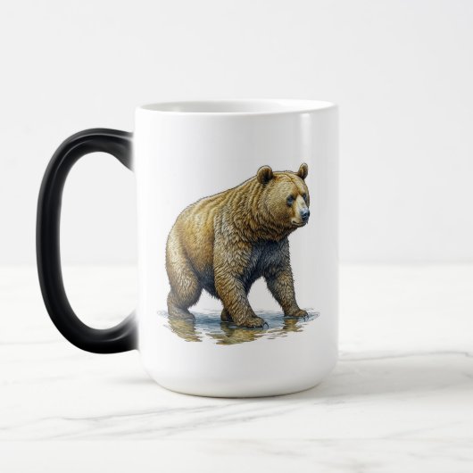 Mug Magique Jeu d'ours et de café (Gauche)