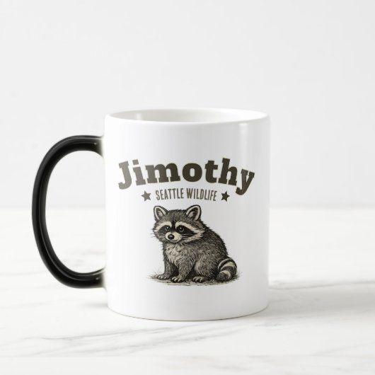 Mug Magique Jimothy Raton Seattle Faune (Gauche)