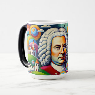 Mug Magique Johann Sebastian Bach : portrait dans une peinture