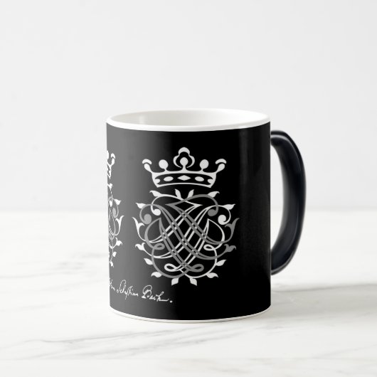 Mug Magique Johann Sebastian Bach Siegel (Devant droit)