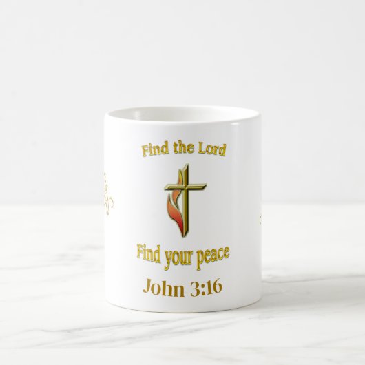 Mug Magique John 3:16 (Centre)