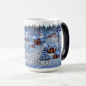 Mug Magique Joie enneigée (Devant droit)