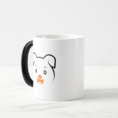 Mug Magique Joli chiot (Devant gauche)