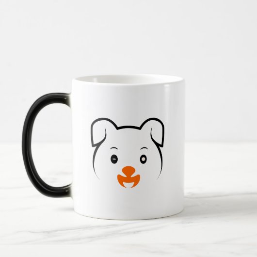 Mug Magique Joli chiot (Gauche)