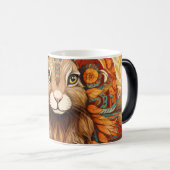 Mug Magique Joli Lapin Solarpunk (Devant droit)