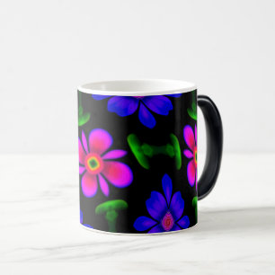 Mug Magique Joli Motif de fleurs roses