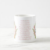 Mug Magique Joli Orange Faery Pixel Art (Centre)