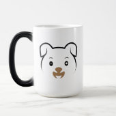 Mug Magique Joli rose (Gauche)