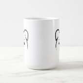 Mug Magique Joli rose (Centre)