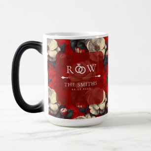 Mug Magique Jolis Jardiniers Rouges Charment Mariage à la Camp