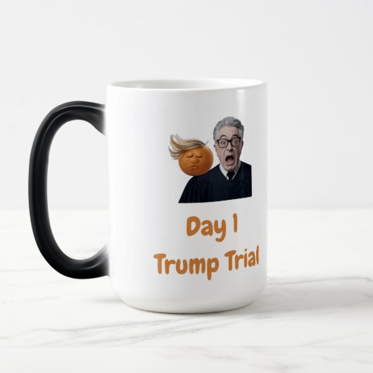 Mug Magique Jour 1 Trump (Gauche)