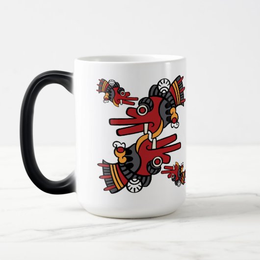 Mug Magique Jour Calendrier Aztèque 02 - Ehecatl (Gauche)
