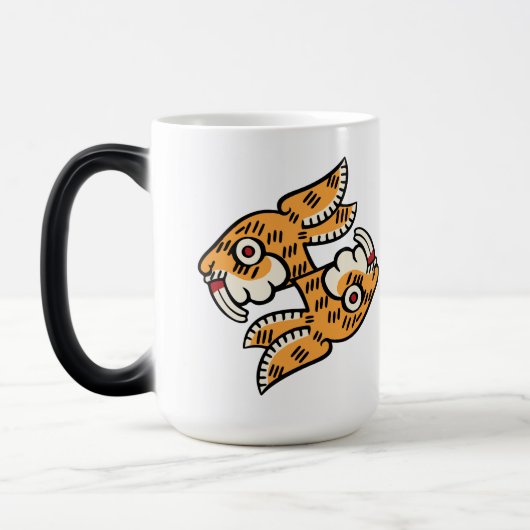 Mug Magique Jour Calendrier Aztèque 08 - Tochtli (Gauche)