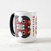 Mug Magique Jour Calendrier Aztèque 11 - Ozomahtli (Devant gauche)