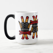 Mug Magique Jour Calendrier Aztèque 13 - Acatl (Gauche)
