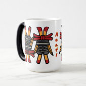 Mug Magique Jour Calendrier Aztèque 13 - Acatl (Devant gauche)