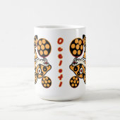 Mug Magique Jour Calendrier Aztèque 14 - Ocelotl (Centre)