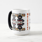 Mug Magique Jour Calendrier Aztèque 19 - Quiahuitl (Devant gauche)